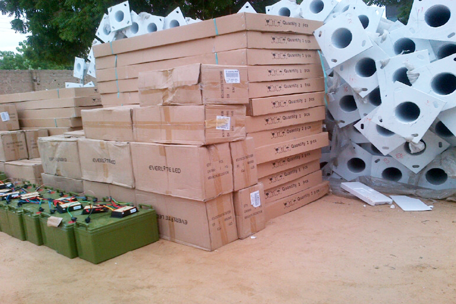 Alles in twee in Nigeria