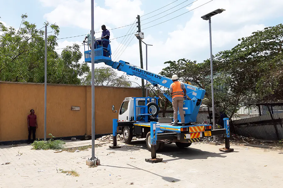 Alles in één in Tanzania