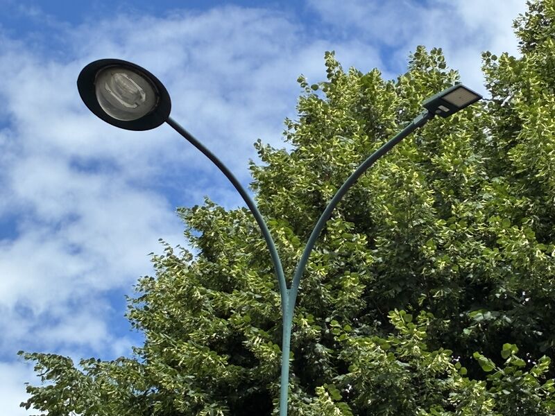 Wat is de meest voorkomende kleur voor straatverlichtingsmasten en armaturen?
